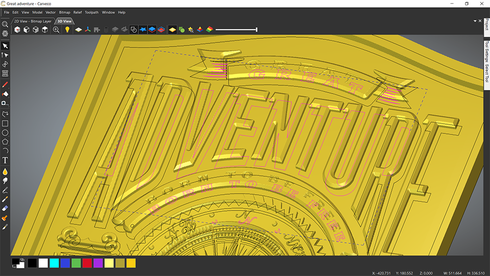 Sense of adventure model
